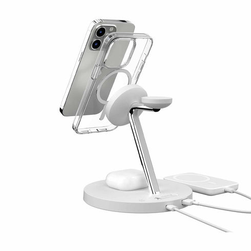 SwitchEasy MagEasy PowerStation 4-in-1 Magnetic Wireless Charging Stand MAAIWA130WH22
